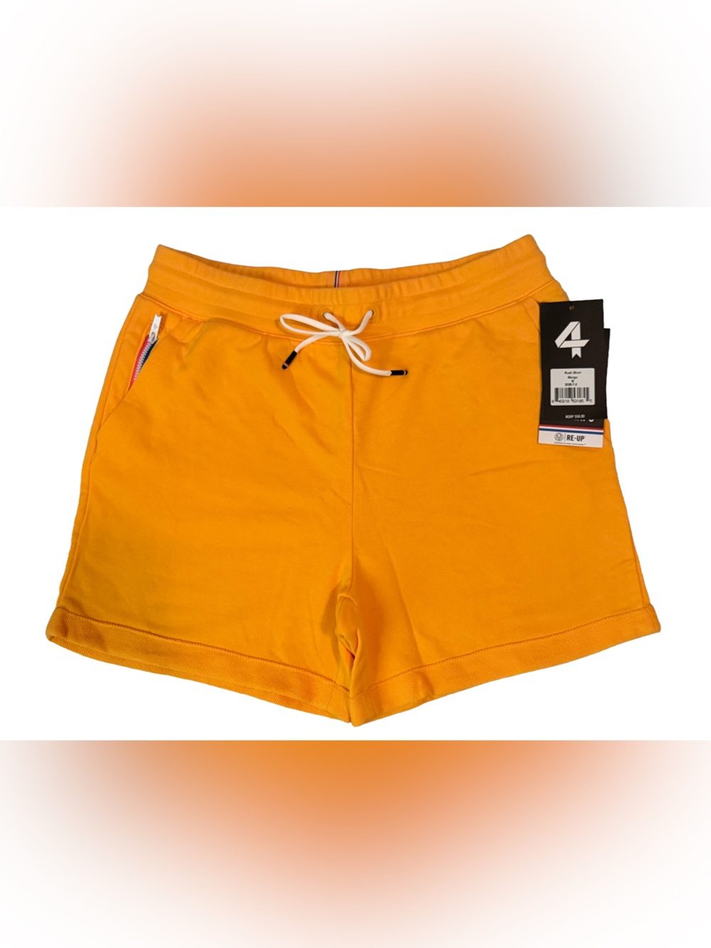 NWT FourLaps Women’s Mango Rush Athletic Shorts
Medium, NWT